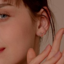 [키치Mood] 하트 튤립 귀걸이 하이틴 Spring Flower Mini Earrings