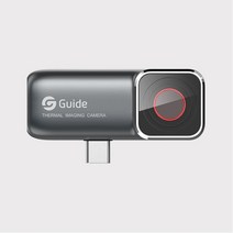 가이드 mobir air 2s 2t 열 화상 카메라 night infrared for mobile phone android usb type c iphone ios 온도 테스트, 안드로이드 2s 블랙