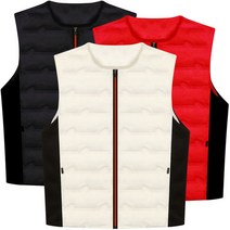 남성 골프 패딩조끼 경량 U넥 바람막이 남자 골프웨어