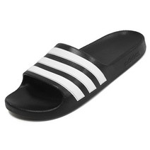 [아디다스] 아딜렛 아쿠아 슬라이드 슬리퍼 블랙 여자 실내화 신발 F35556