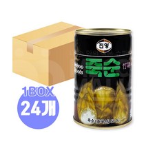 (메카몰) 진양 죽순 통조림, 400g, 24개