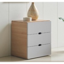북유럽풍 세련 디자인 감성 3단 서랍장 7colors 24평 기숙사 다이닝룸 원룸, 화이트메이플