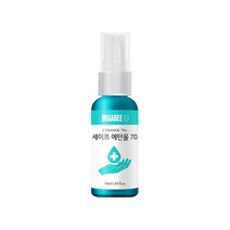 휴대용 에탄올 70% 스프레이 미스트, 1개, 50ml