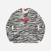 슈프림 박스로고 크루넥 지브라 - Supreme Box Logo Crewneck Zebra -