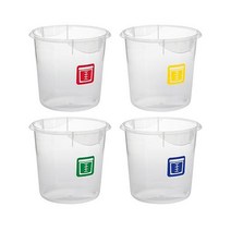[러버메이드] 원형보관용기_컬러코딩 (3.8ℓ/7.6ℓ/11.4ℓ) / 0397 0394 0395 0396 0404 0401 0402 0403 1135 1132, 파랑, 11.4L, 1개