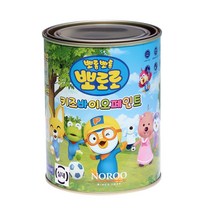 노루페인트 뽀로로 키즈 바이오 페인트 0.9L 반광, 뚜뚜 빨강, 1개