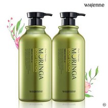 휘엔느 모링가 자연유래 단백질 바디로션 1000ml x2개 _ 단백질바디로션 바디오일 호호바오일 모링가오일, 01_바디로션 x 2개, 상세페이지 참조3
