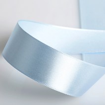 홀리코 선물 포장 공예 공단 실크 리본 끈 25mm 40mm (길이 9M), 38연하늘색