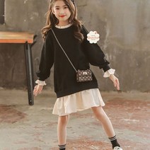 예쁜옷보니타 여아 러플소매 롱원피스 일반 or 기모 원피스