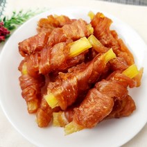 멍도락 국내산 강아지수제간식 영양만점 고급원재료 안심제조, 소떡심치킨츄, 70g, 1개