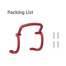 DJI FPV 콤보 드론 짐벌 카메라 용 범퍼 상단 보호 바 충돌 방지 알루미늄 합금 액세서리, [01] Red