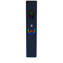 PH측정기 수분 산소 농도 염분 5 in 1 수질 분석기 충전 테스트 펜 TDS 전도도 EC 미터, 01 COLOURS