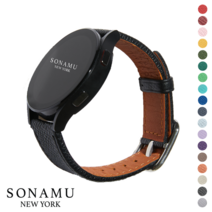 소나무뉴욕 갤럭시워치 앱송 가죽 스트랩 밴드 20mm 전체 시리즈 호환 3 4 5, 06.포레스트그린, 갤럭시워치 20mm 스트랩