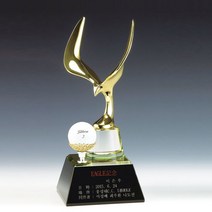 골프 우승 이글 트로피 기념패 주문제작, 단품