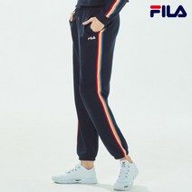 휠라 본사 직영 [FILA] 여성용 헤리티지 컬러 테잎 쭈리 팬츠 FS2FPC1152F_INA