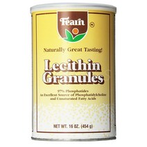 Fearn 펀내츄럴 레시틴 그래뉼 세포 생성 16oz(454g) Natural Foods Lecithin Granules, 1개, 1
