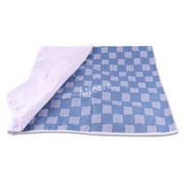 중앙메디칼씨 면 방수시트 [날개형] 환자 노인 유아 병원침대커버, 체크