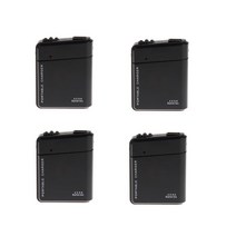 GHSHOP 4개 aa배터리 휴대용 비상 usb 휴대 전화 충전기, 설명, 설명, 블랙