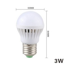LED 사운드 센서 램프 E27 220V 230V 240V Led 전구 3w 5w 7w 9w 12w 차가운 흰색 자동 스마트 적외선 바디 라이트, 01 3W_01 Cold white
