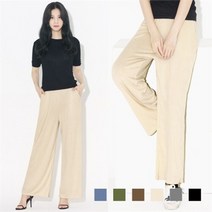 깨비몰 깨비몰 여성 데일리 심플 두선프 와이드팬츠 루즈핏 바지 (8789550)