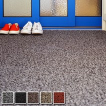 에어클린 DIY 코일매트 무료재단 23mm 현관 바닥 홈매트 발코니 베란다 가정용, 23mm_60cm 사이즈, 레드, 1개