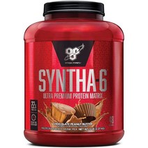 BSN 신타6 프리미엄 웨이 프로틴 유청 단백질 초코 피넛버터맛 48 서빙 BCAA 아미노산 글루타민, 1개, 기본