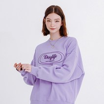 데이라이프 로고 스웨트 셔츠 (퍼플) 기모