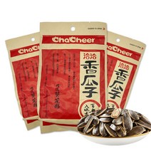 [챠챠해바라기씨양념맛] 터보마켓 중국식품 수입 챠챠오향맛 해바라기씨 해씨 (3개입)