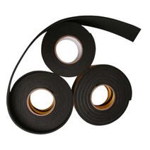 EVA 흑색 단면 스펀지 폼테이프 폭 50mm, 두께 3mm X 5M