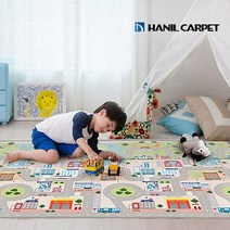 도로놀이 사계절 아이방 놀이방 키즈러그 2size