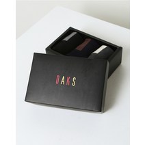 22SS [populet]블랙 컬러블록 면혼방 장목양말3종세트 WMSS2E307BK