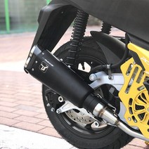 PCX125 풀시스템 머플러 튜닝 익실코리아 pcx M9B 블랙 2022 혼다 21-22, Silver - 실버