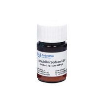 AMP5B 암브로티아 미생물 실험 Ampicillin Sodium 5g 암피실린 파우더 과학 연구 페니실린