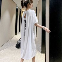 여름 프린팅 뒷트임 롱원피스 유니크 여행 허니문룩 여름휴양지룩 여자편한원피스 -72394EA