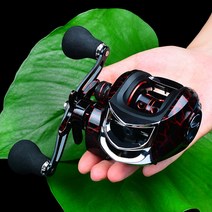 낚시 Baitcasting 릴 금속 스풀 18 1BB 10kg/22LB 최대 드래그 포스 속도 비율 7.11 자기 주조, [02] 오른손