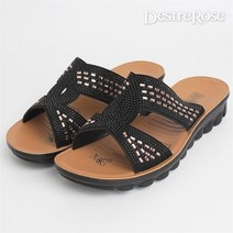 셀러허브 패션 [디자이어로즈] 여자 여름 반짝 블링블링 슬리퍼 3cm