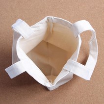 만들기 캔버스 DIY 패브릭 린넨 무지 에코백 보조가방