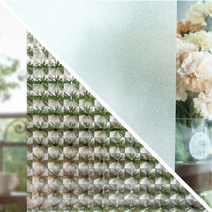 마이월플레이즈 물로만 붙이는 무점착 창문시트지모음전 시공 쉬운 사이즈 상시특가, 06_아만다_SWF0020C_50W