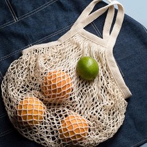 베이지그물백 네트백 메쉬백 그물가방 소풍가방, 베이지토드