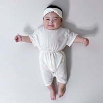 여름 베이비 쿨플리츠슈트 돌전 돌후 시원한 아기옷 둥이룩 출산선물 12개월어린이집등원룩 인스타패션 둥이커플룩 유아선물