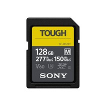 소니 SF-M128T 터프 UHS-II U3 V60 SDXC 128GB 메모리