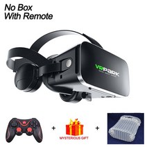 게임 가상현실 VR VR 안경 가상 현실 블루투스 헤드셋 3D VR 스마트 안경 헬멧 스마트 폰 4.7-6.7 인치 렌, 04 No Box X3 Remote
