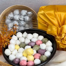 명품떡 방부제와 인공색소가 들어있지 않은 국산쌀로만든 1kg 오색깨송편 콩송편, 오색송편(깨) 1kg