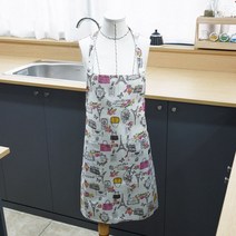 허리에 묶는 앞치마 린넨 가정용 어린이집 보육교사 901999EA, 본상품선택, 본상품선택