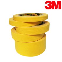 3M 마스킹테이프 노란색 20mm x 40M