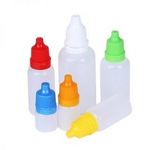 안약 병 30 개 플라스틱 짤 수 있는 바이알 리필용 점 적기 병 3ml 5ml 10ml 15ml 20ml 30ml 50ml 100ml, Orange Cap