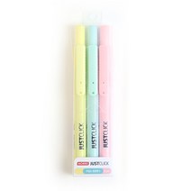 모리스 저스트클릭 형광펜S 마일드 3색 세트, 2개