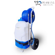 0LW9 밀차형 농약분무기 20L 텃밭