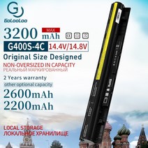 노트북배터리호환용새로운 배터리 Lenovo L12L4A02 L12L4E01 L12M4A02 L12S4A02 L12S4A02 L12S4E01 G40-45, 02 2200 미리암페르하우어