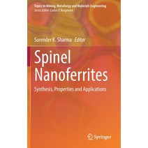 (영문도서) Spinel Nanoferrites: Synthesis Properties and Applications Hardcover, Springer, English, 9783030799595